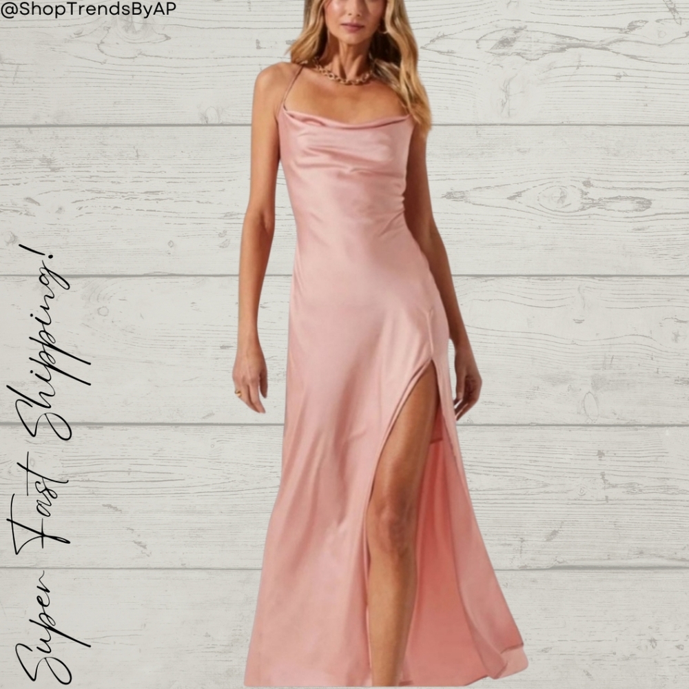 ASTR the Label Blush Palisades Maxi Dress